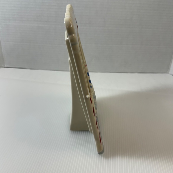 LENOX My Sailboat Frame 4" x 6" photo Beach Nautical White and Gold Porcelain - Picture 4 of 6